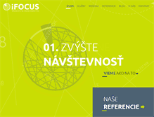 Tablet Screenshot of ifocus.sk